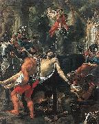 Charles le Brun Martyrdom of St John the Evangelist at Porta Latina Spain oil painting artist